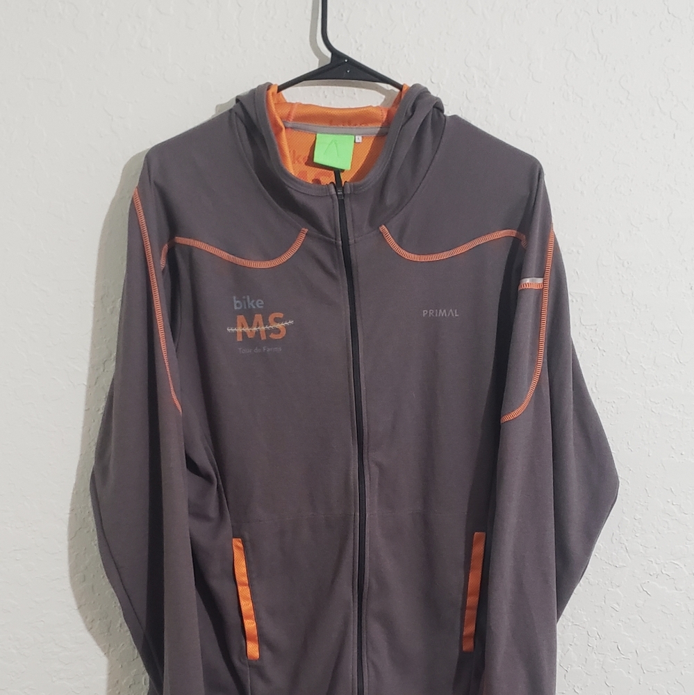 Primal Wear Bicycle Cycling Full Zip Sweater